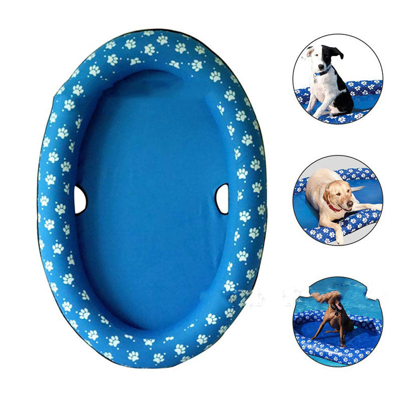 Portable Pet Pool - Inflatable Dog Swimming & Cooling Hammock