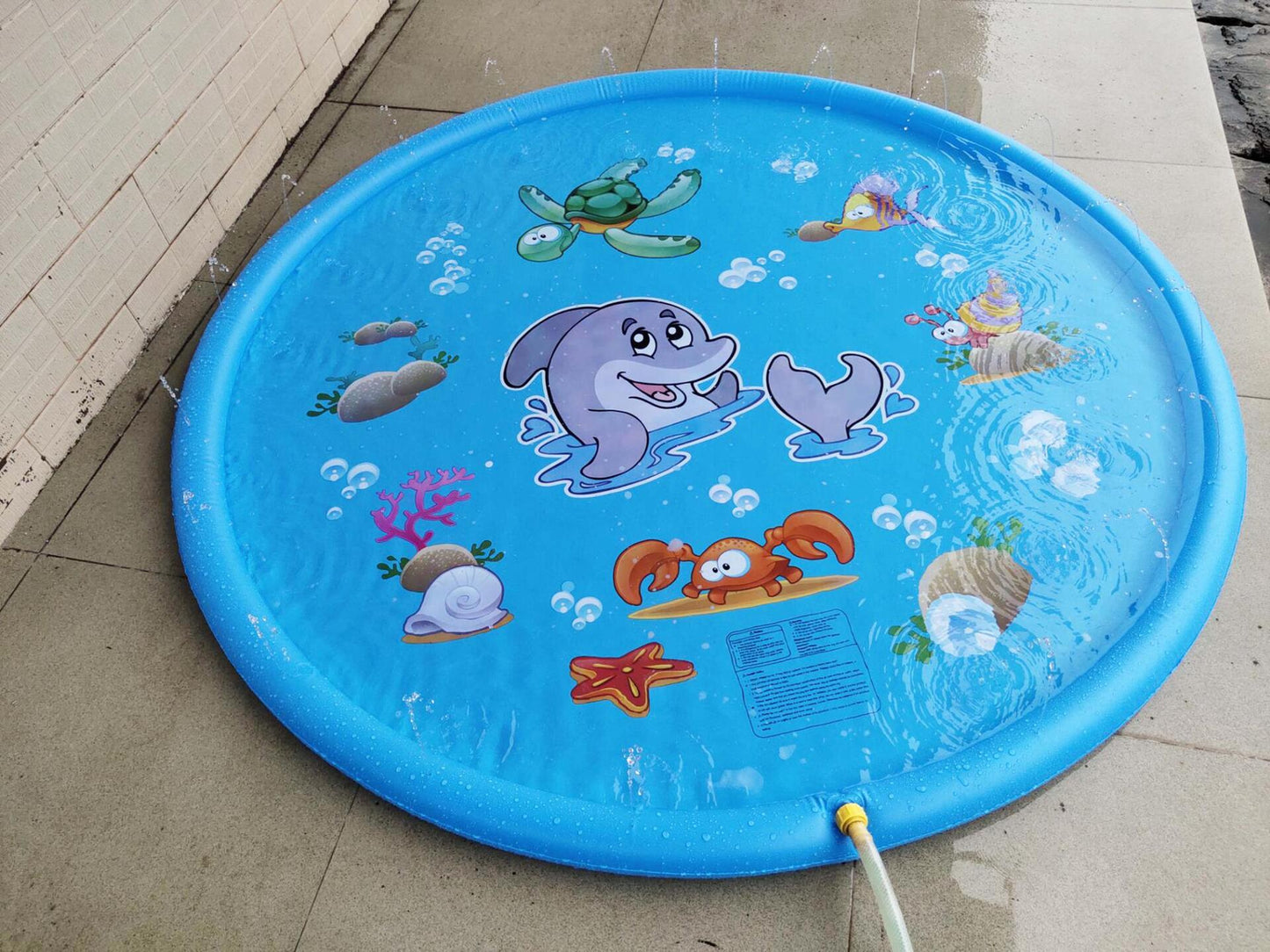 Kids Splash Play Mat - Water Sprinkler Outdoor Fun