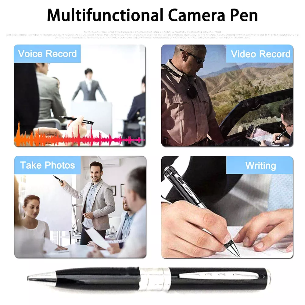 HD Spy Pen Camera - Mini Hidden Video & Audio Recorder | Security DVR