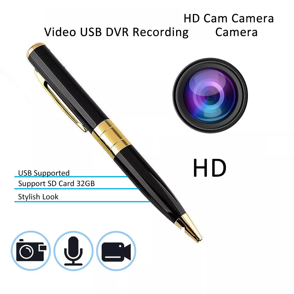 HD Spy Pen Camera - Mini Hidden Video & Audio Recorder | Security DVR