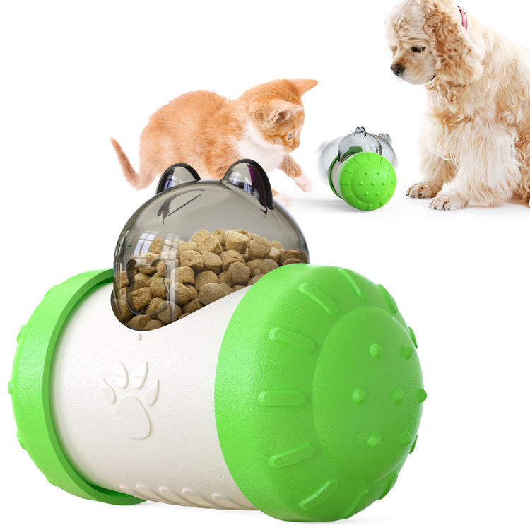 Interactive Treat Dispenser Ball - Pet Food Puzzle Toy