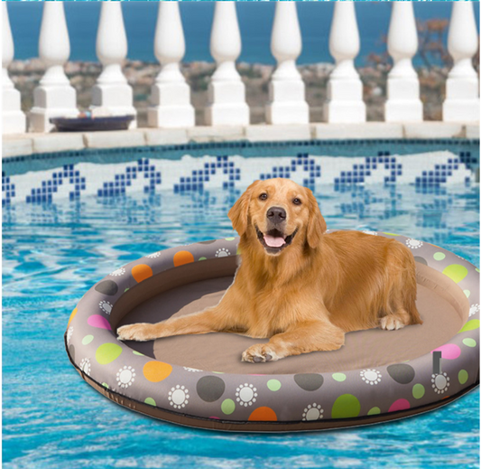 Portable Pet Pool - Inflatable Dog Swimming & Cooling Hammock