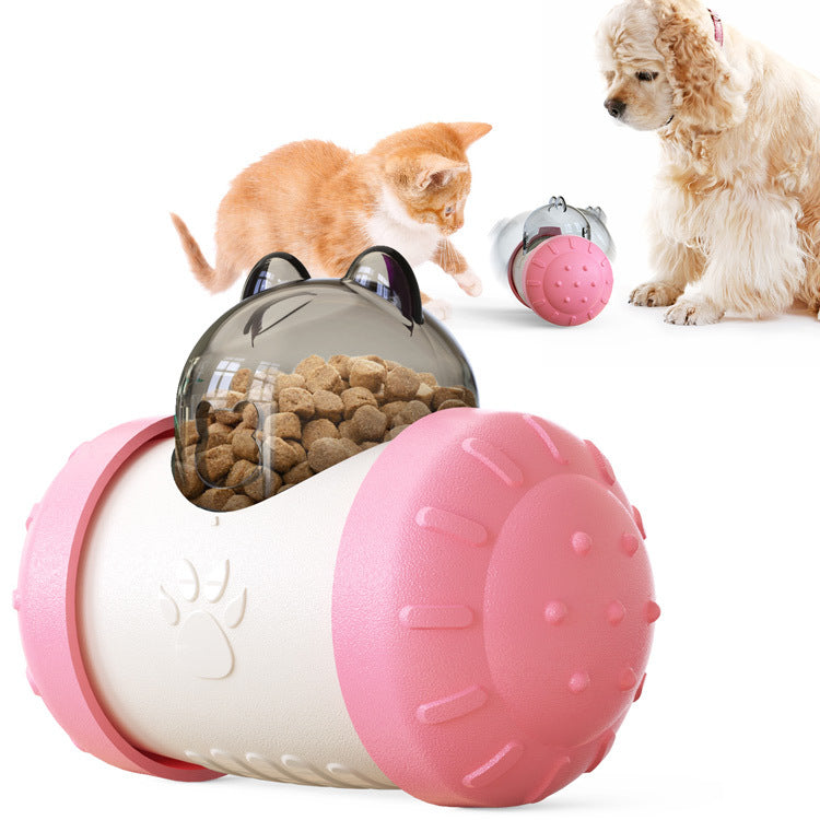 Interactive Treat Dispenser Ball - Pet Food Puzzle Toy