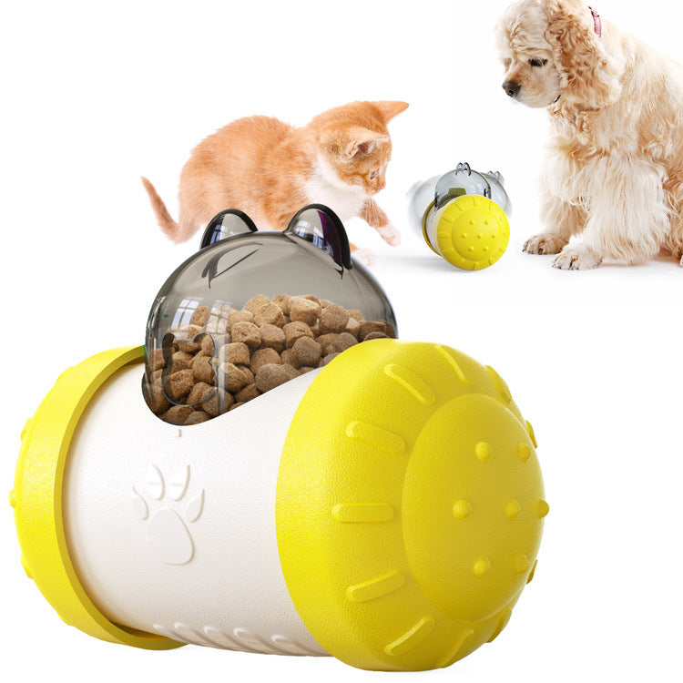 Interactive Treat Dispenser Ball - Pet Food Puzzle Toy