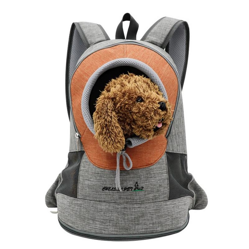 Luxury Pet Backpack Carrier - Stylish Travel Bag for Cats & Dogs