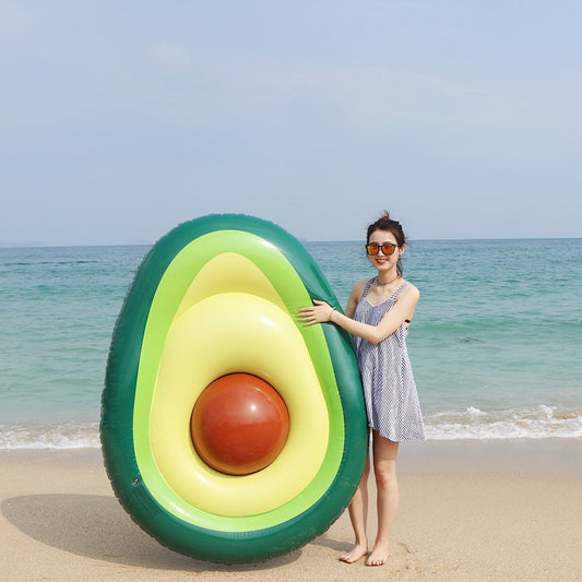 Giant Avocado Pool Float - Inflatable Swimming Loungert