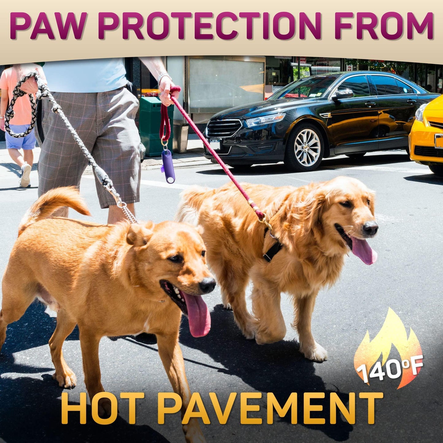 Natural Paw Protection Balm - Hot Pavement Wax | Dog Paw Care