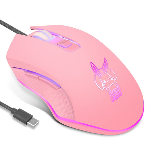 LED Gaming Mouse - 2400DPI Adjustable RGB Backlit | PC Gamer