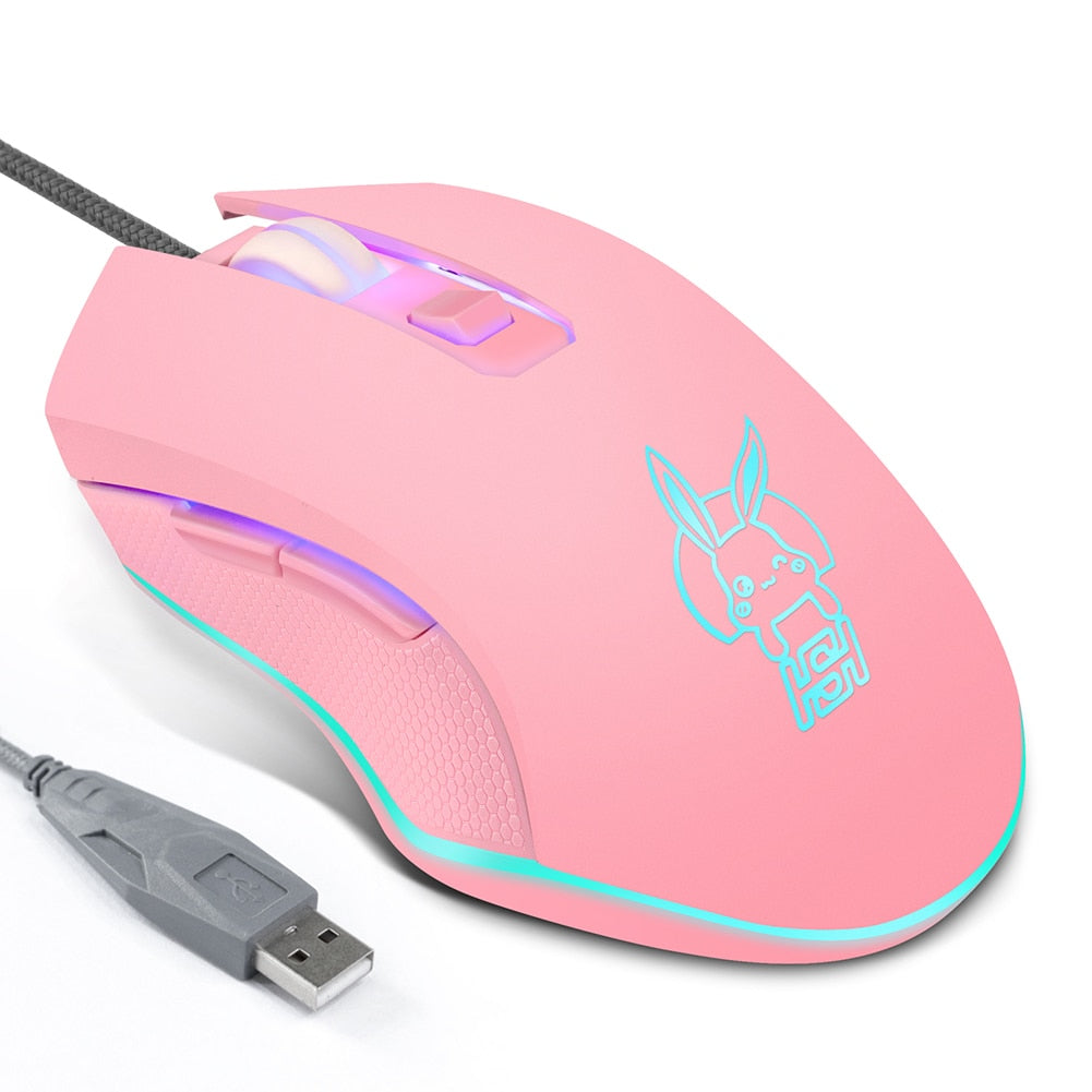 LED Gaming Mouse - 2400DPI Adjustable RGB Backlit | PC Gamer