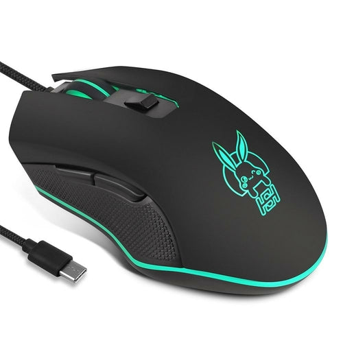 LED Gaming Mouse - 2400DPI Adjustable RGB Backlit | PC Gamer