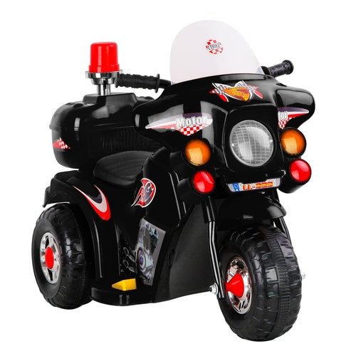 Rigo Kids Electric Ride On Police Motorcycle Motorbike 6V Battery