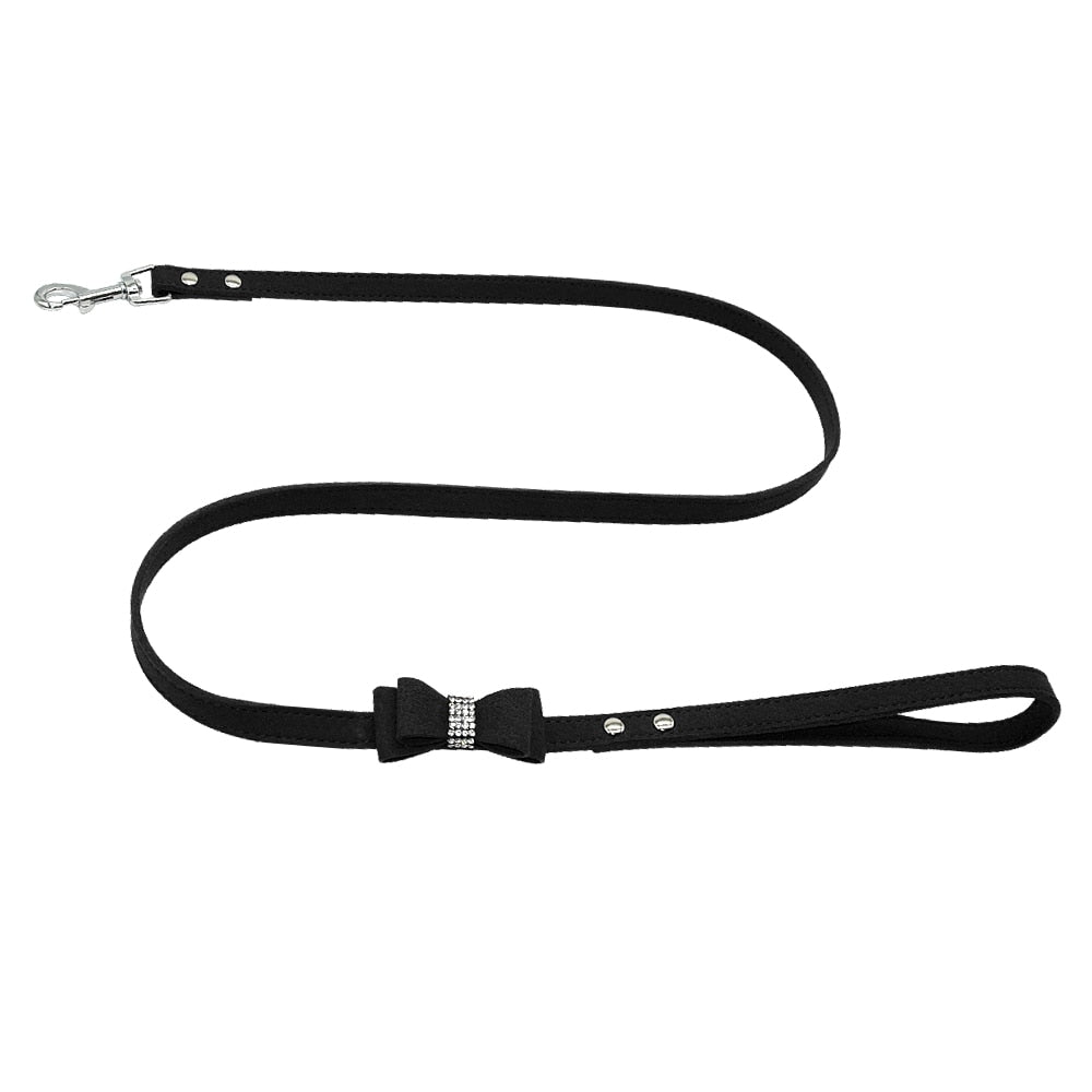 Premium Suede Dog Leash - Durable Rope for Small/Medium Dogs