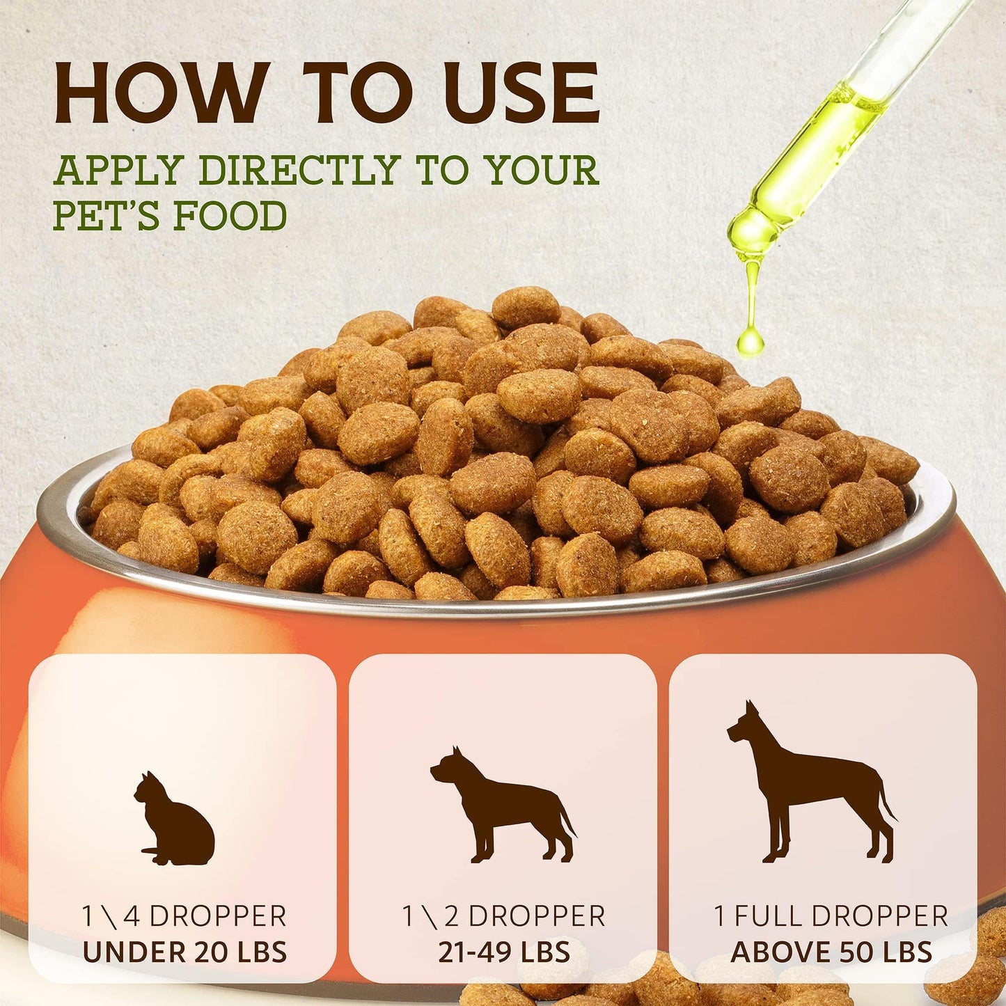 Natural Pet Calming Oil - Hemp Extract for Dogs & Cats