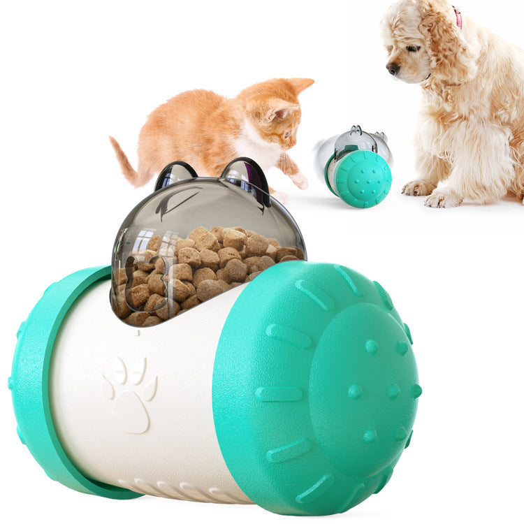 Interactive Treat Dispenser Ball - Pet Food Puzzle Toy