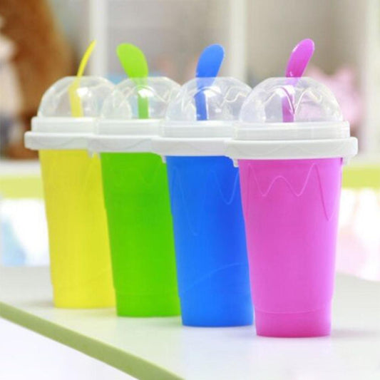 Portable Slushy Maker Cup - Travel Ice Blender | DIY Frozen Drinks