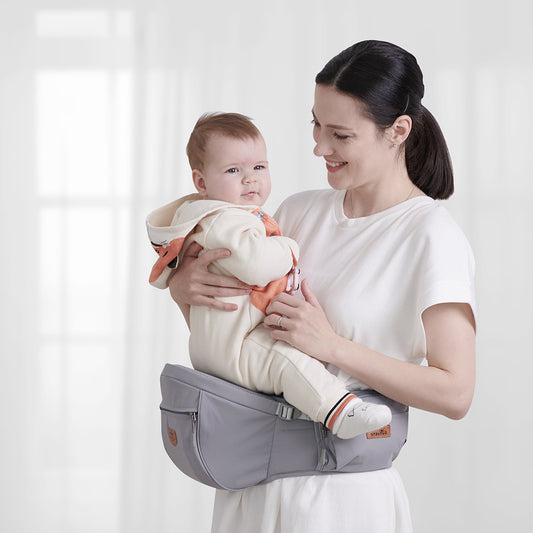 Ergonomic Baby Hip Seat Carrier - Cushioned Support | Parent Comfort