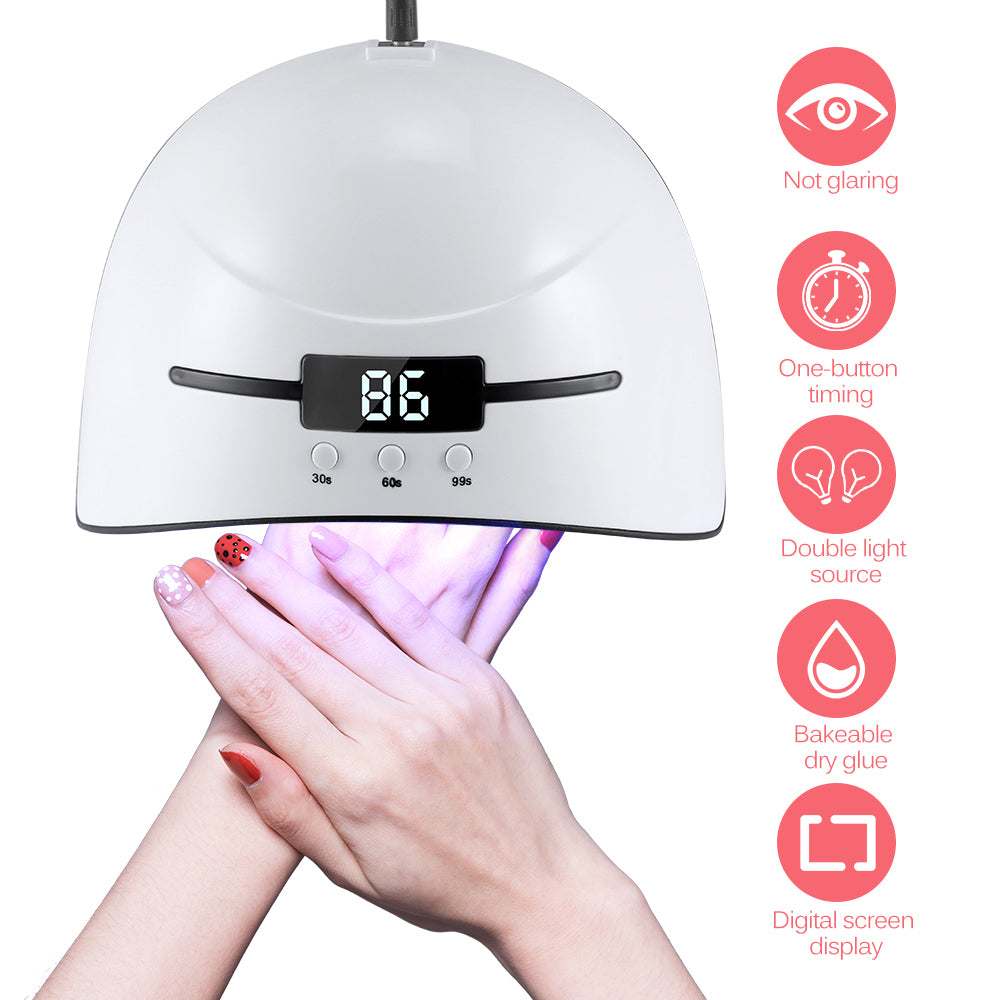 Professional UV LED Nail Dryer - Smart Sensor Manicure Lamp