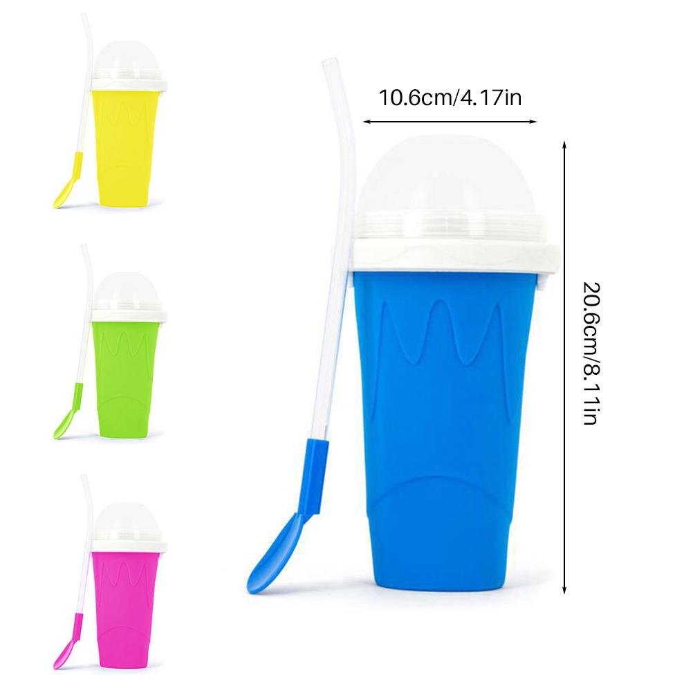 Portable Slushy Maker Cup - Travel Ice Blender | DIY Frozen Drinks