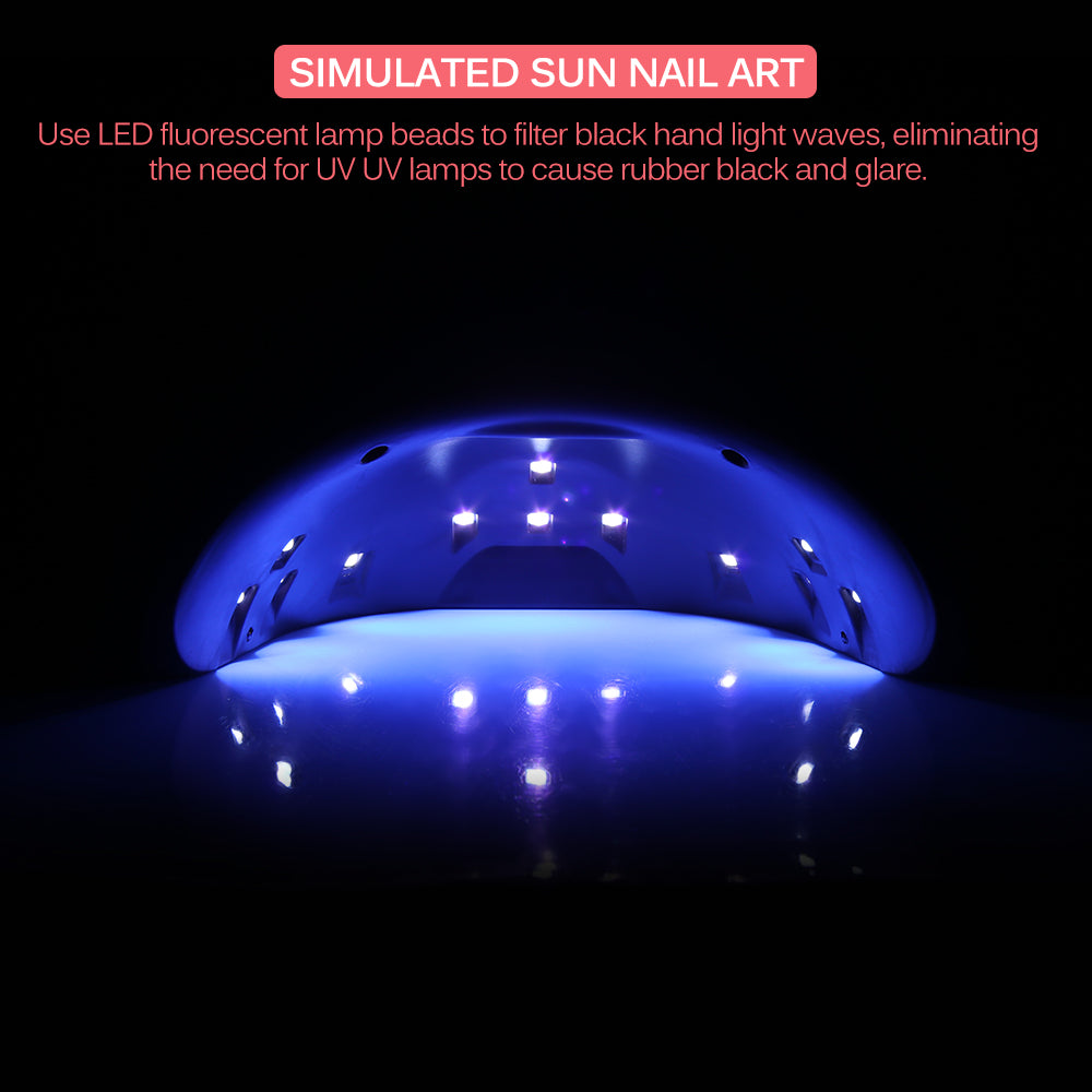 Professional UV LED Nail Dryer - Smart Sensor Manicure Lamp