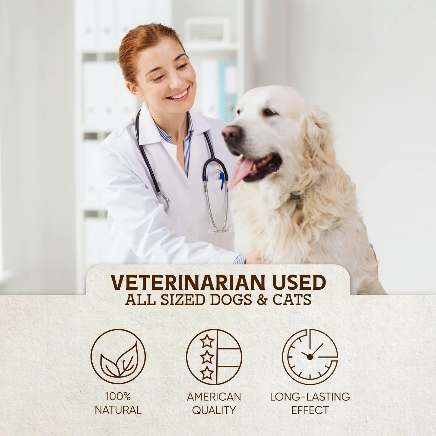 Natural Pet Calming Oil - Hemp Extract for Dogs & Cats